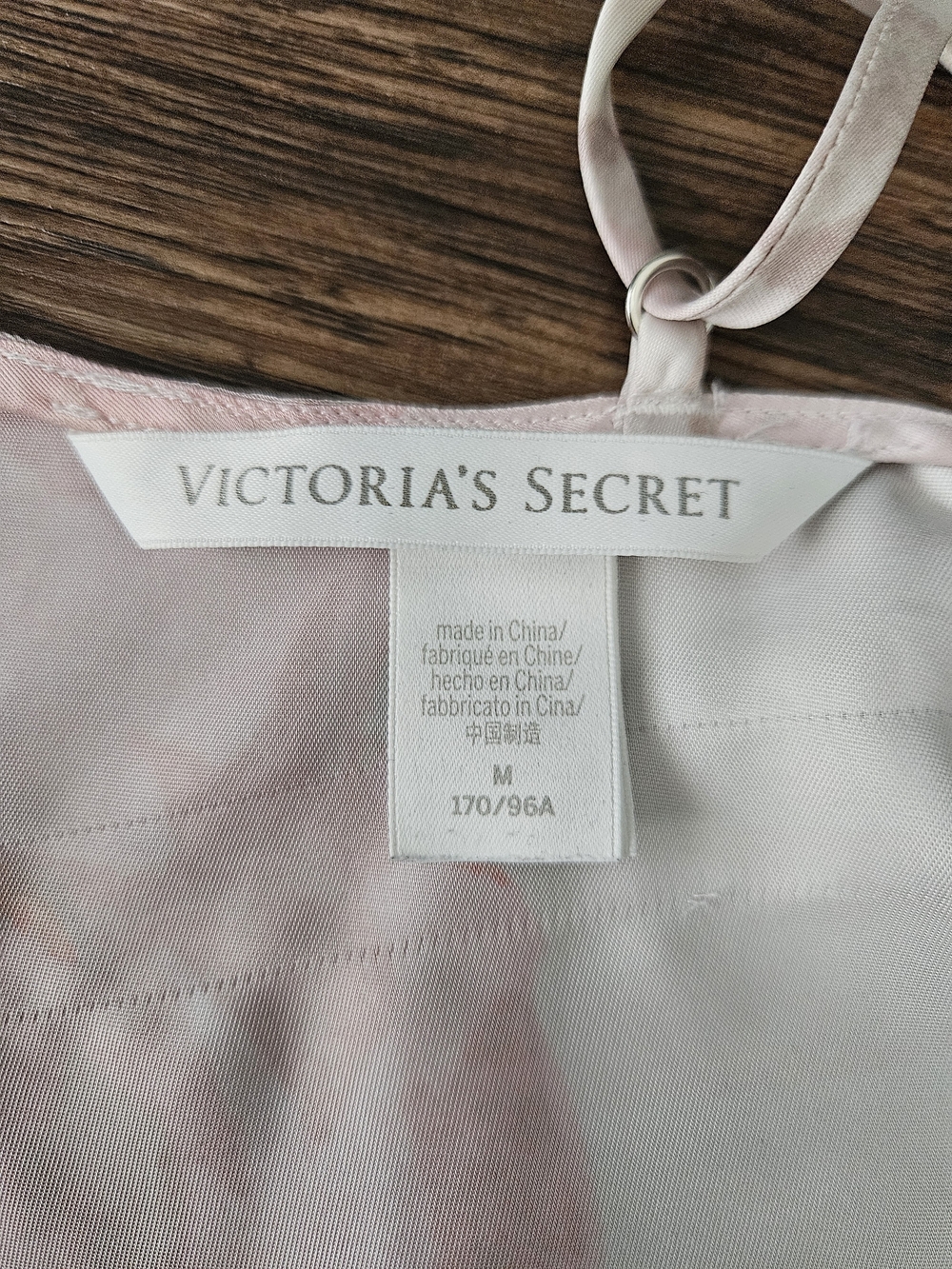 Victoria's Secret Floral Satin Slip Dress Nightgown medium - Picture 12 of 13